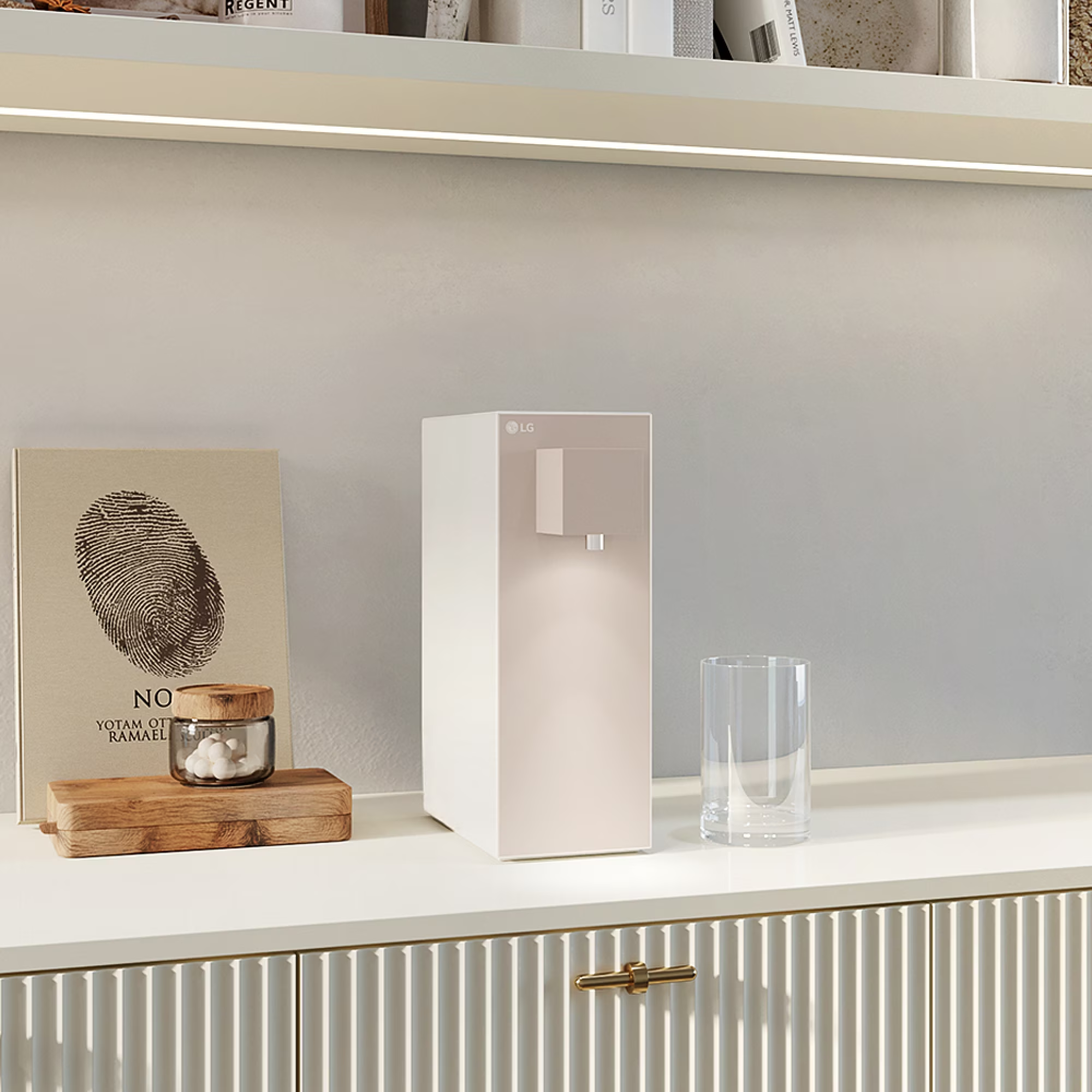 LG 퓨리케어 오브제컬렉션 정수기 WD120MNB (라이트온, 정수전용)