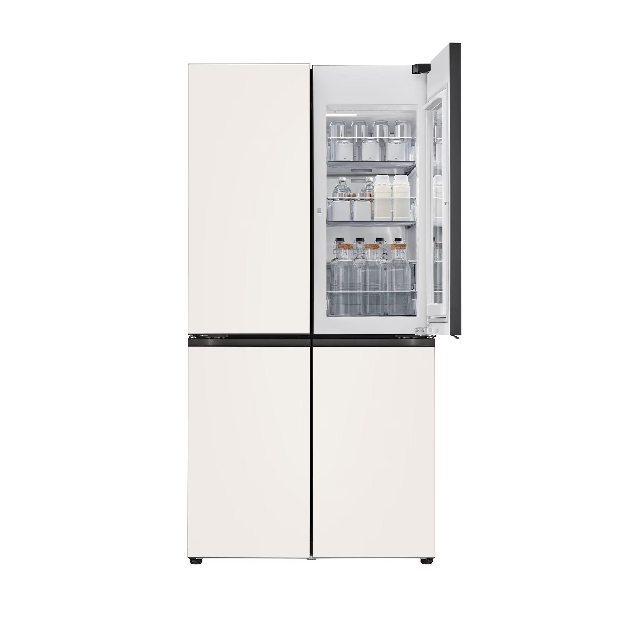 LG 디오스 AI 오브제컬렉션 STEM 베이직 냉장고 (노크온 더블매직스페이스)
