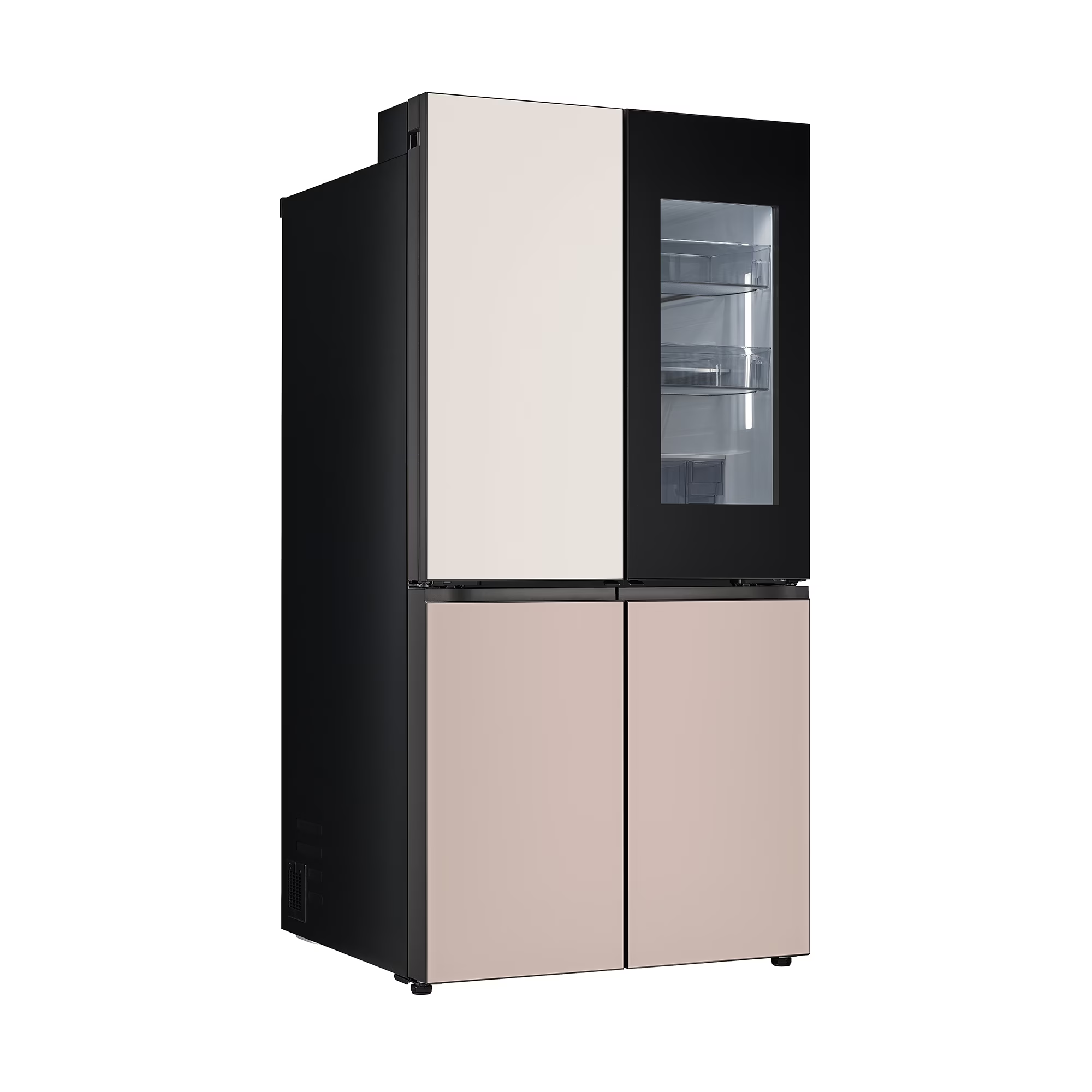 LG 디오스 AI 오브제컬렉션 STEM 베이직 냉장고 (노크온 더블매직스페이스)