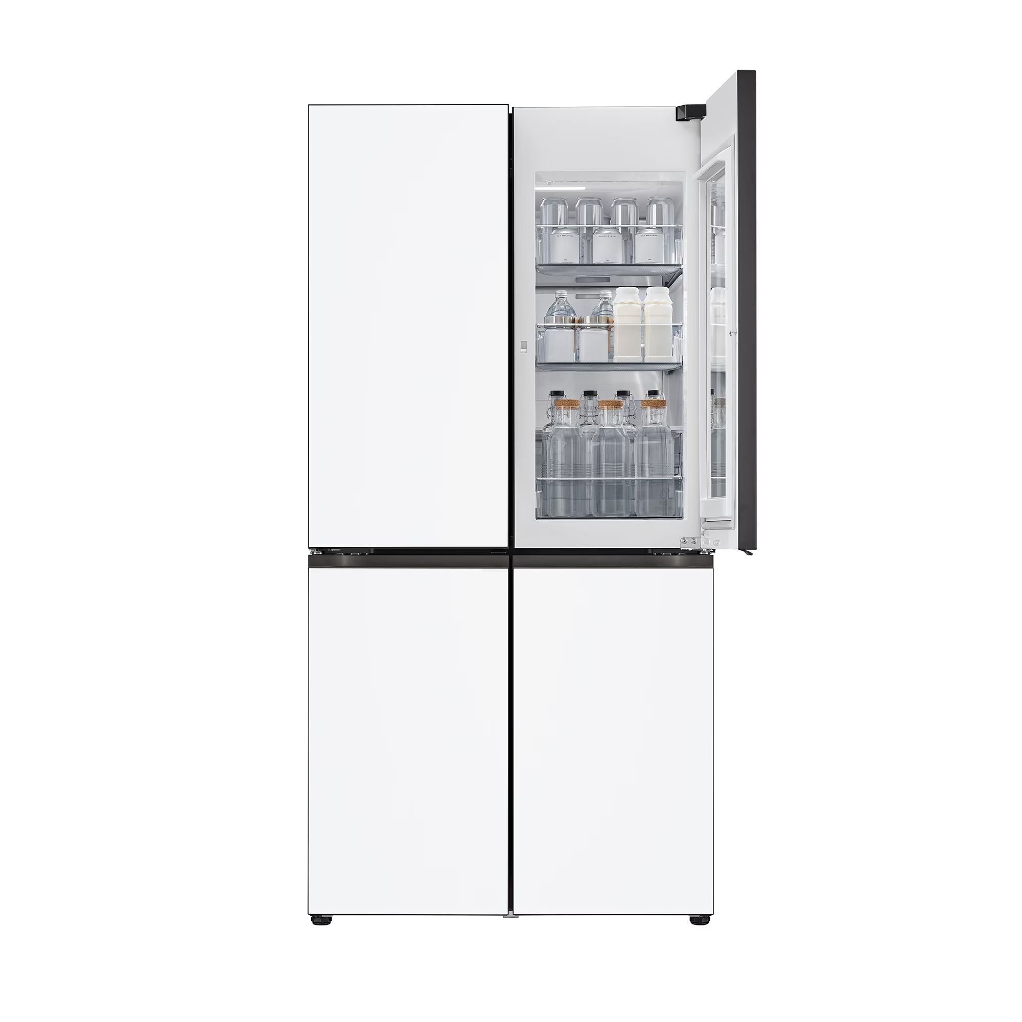 LG 디오스 AI 오브제컬렉션 STEM 베이직 냉장고 (노크온 더블매직스페이스)