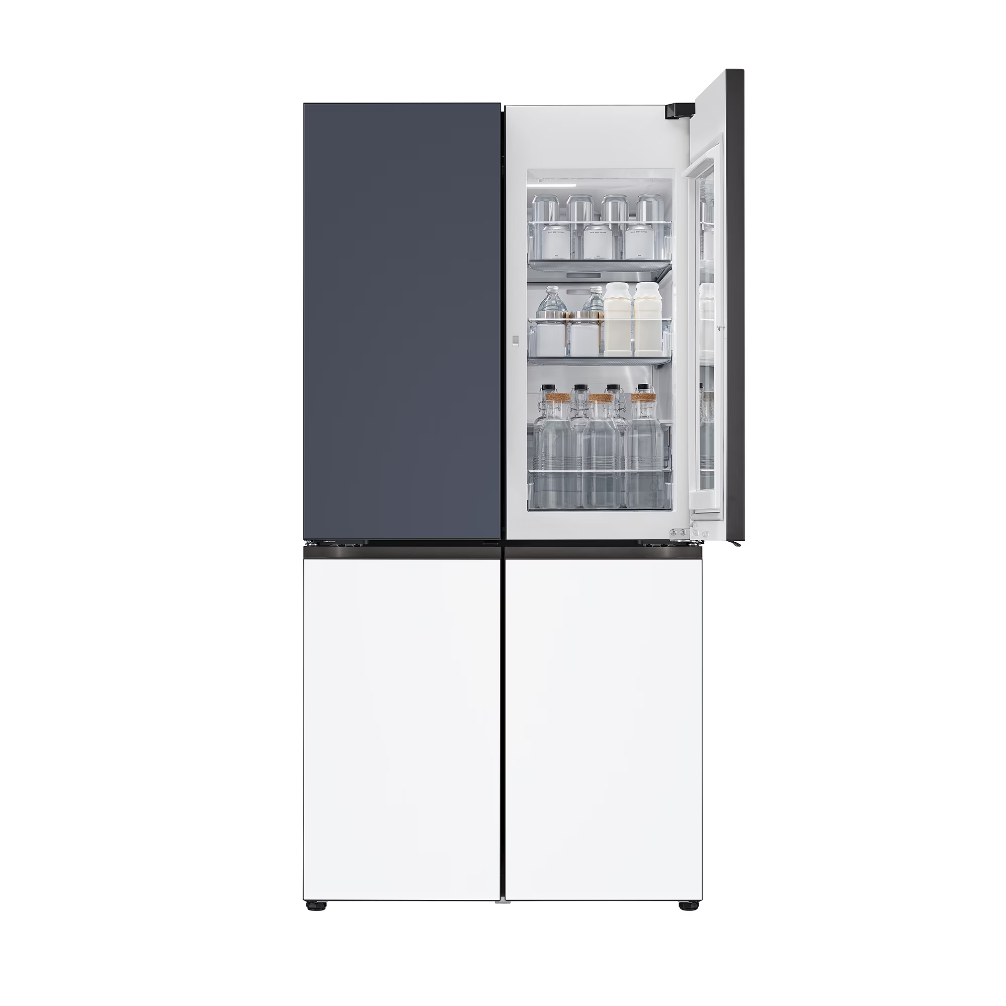 LG 디오스 AI 오브제컬렉션 STEM 베이직 냉장고 (노크온 더블매직스페이스)
