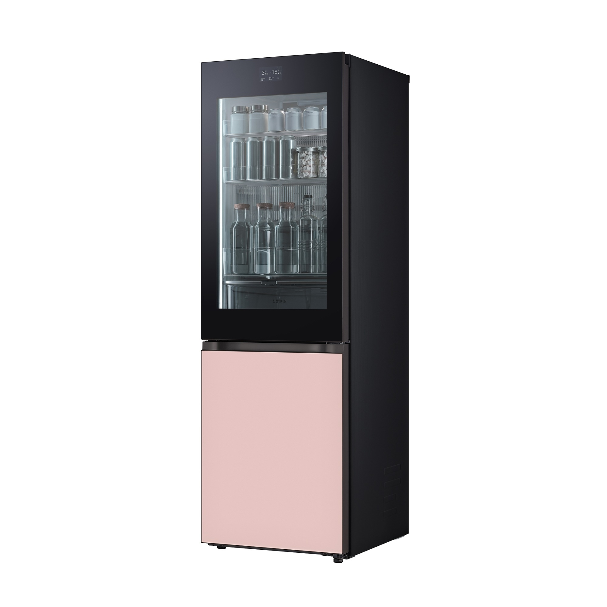 LG 모던엣지 냉장고 오브제컬렉션 노크온
