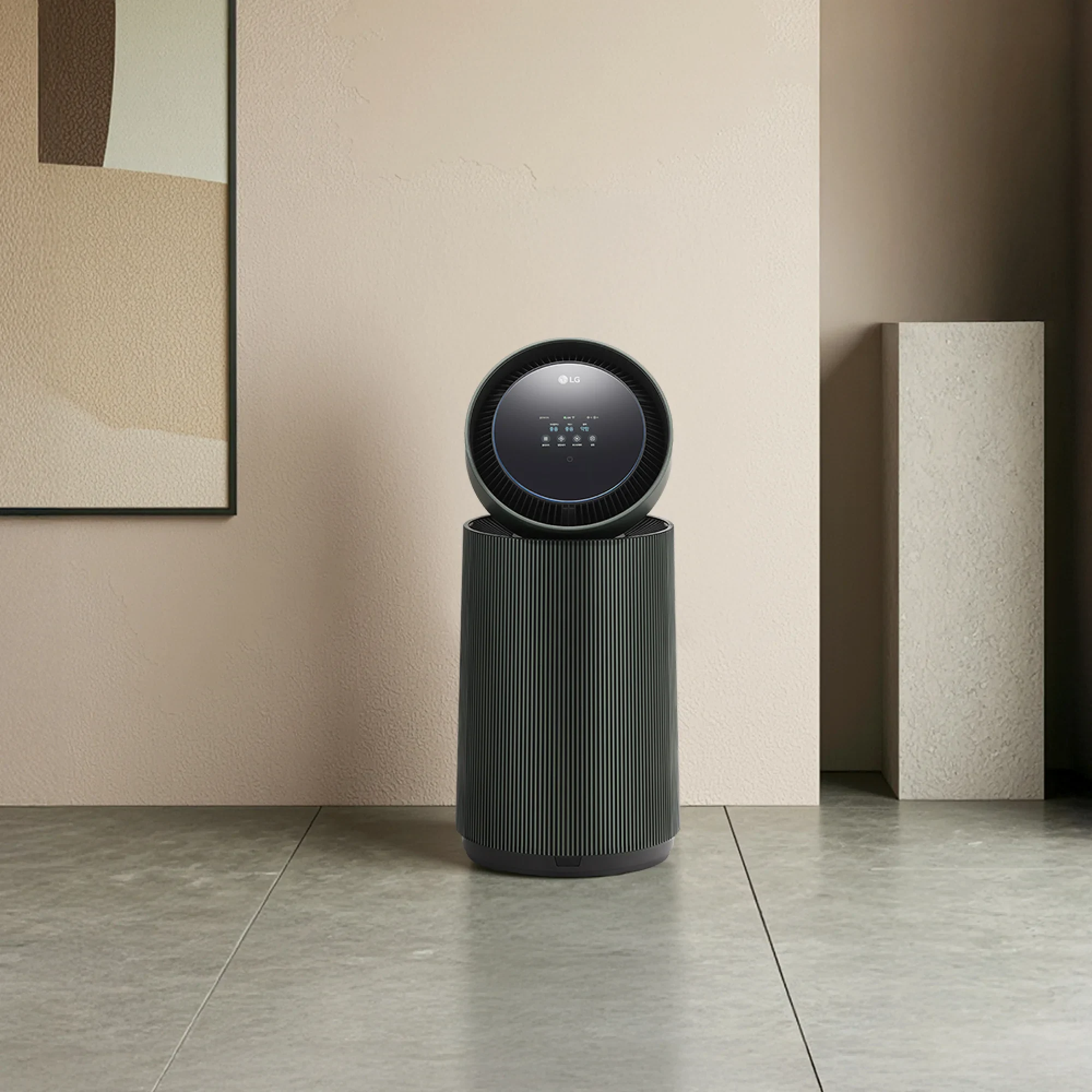 LG 퓨리케어 AI 오브제컬렉션 360˚ 공기청정기 M5 + 무빙휠 세트