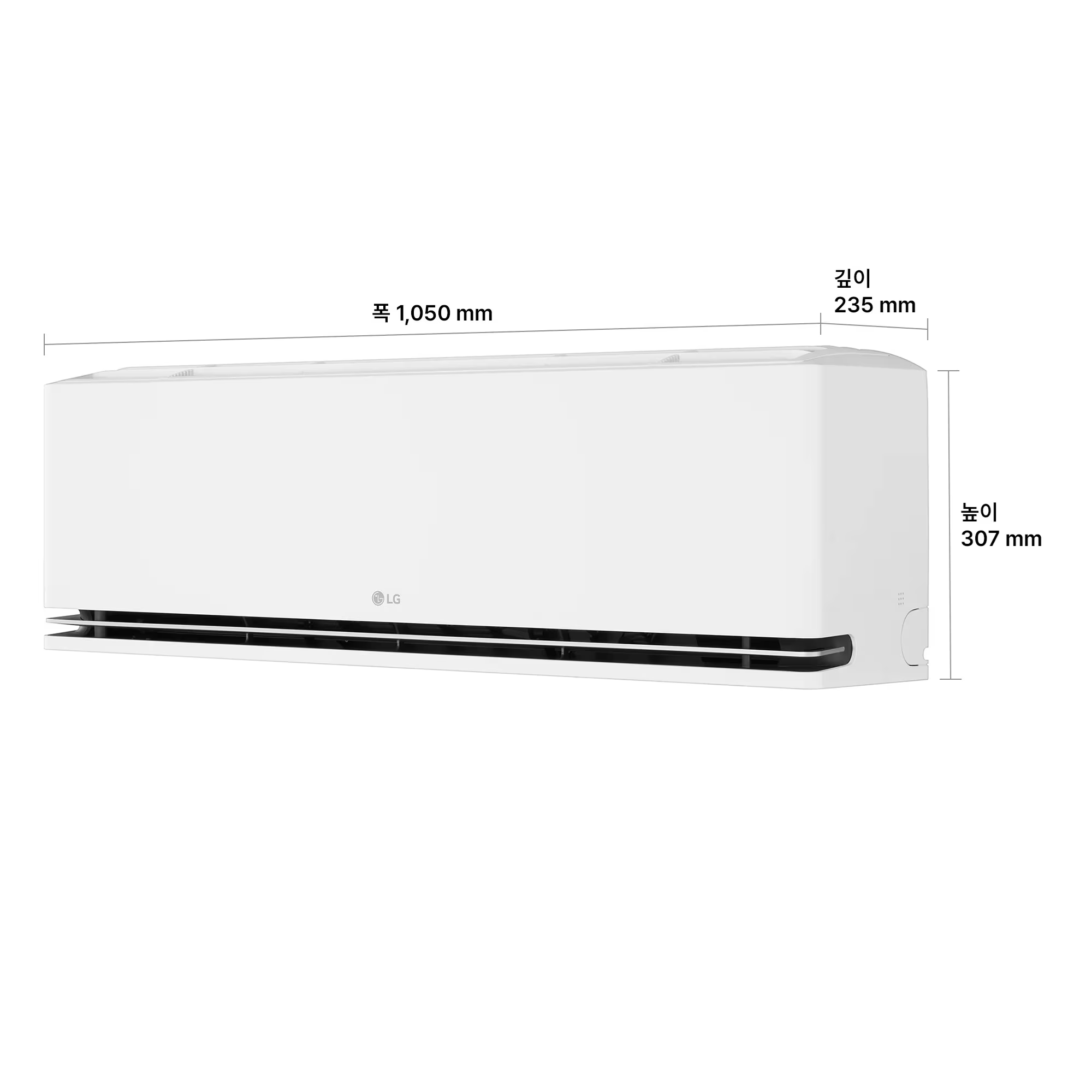 LG 휘센 AI 오브제컬렉션 듀얼쿨 사계절에어컨 (벽걸이) 29.3㎡ 1등급