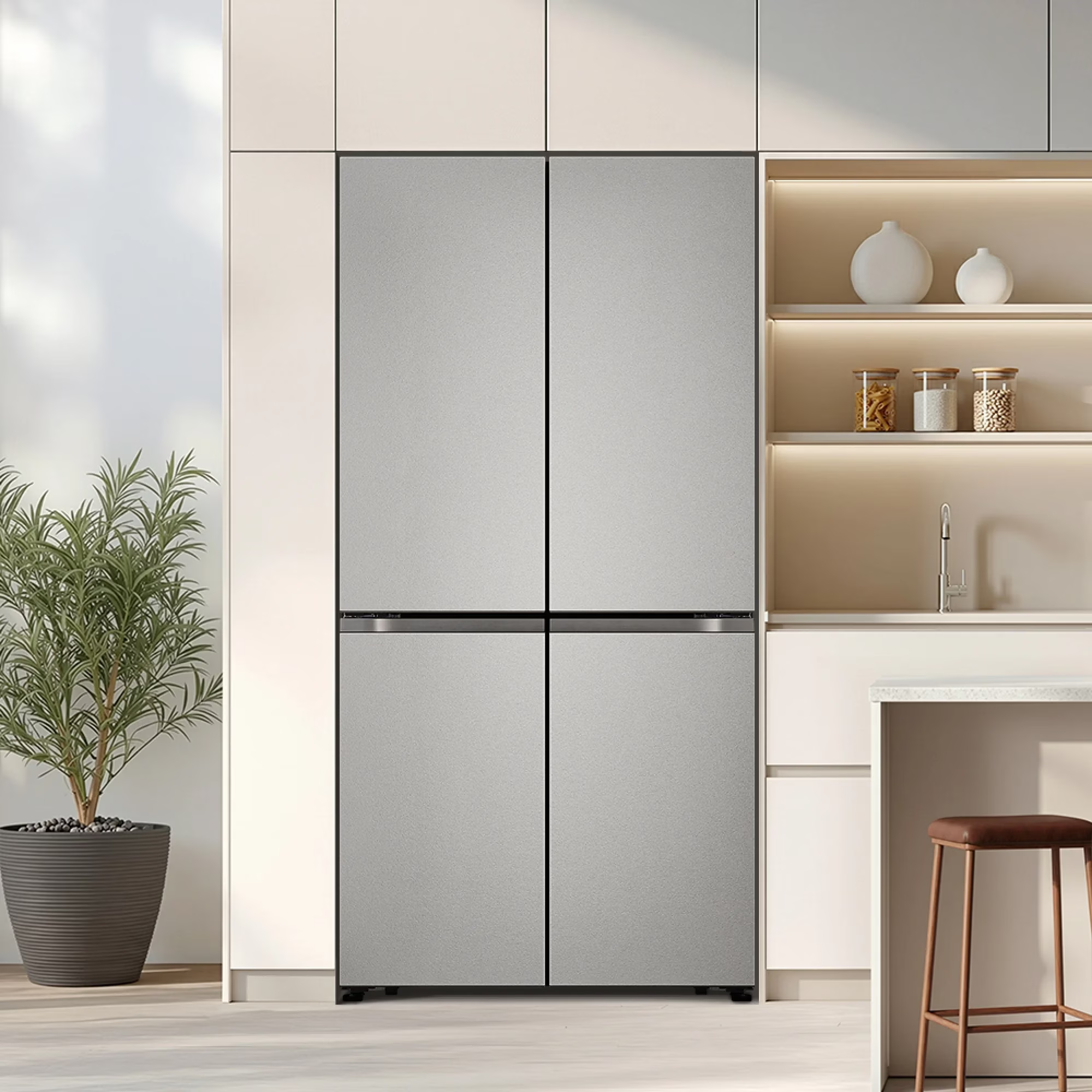 LG 디오스 AI 오브제컬렉션 STEM 베이직 냉장고 Fit & Max 635L 1등급