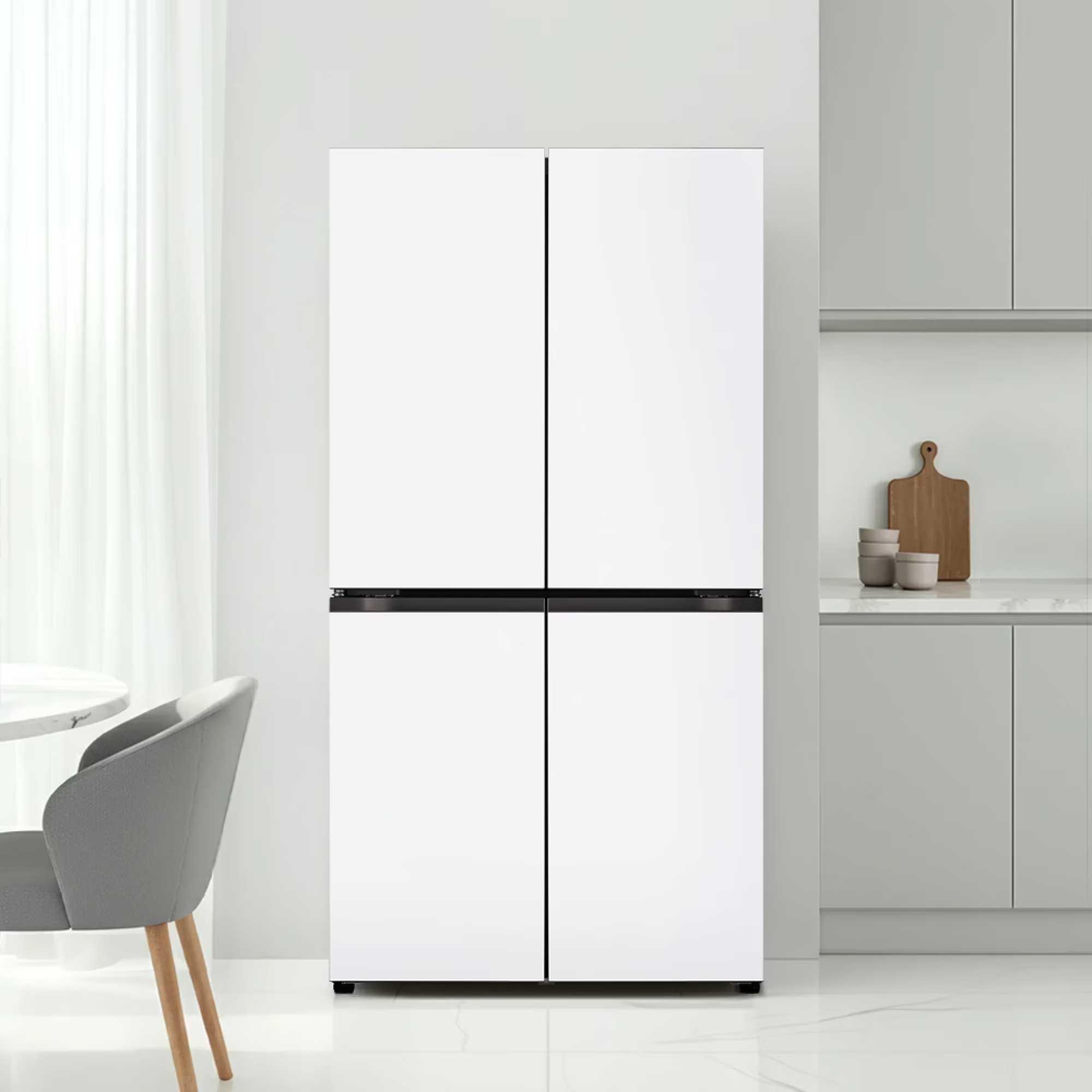 LG 디오스 AI 오브제컬렉션 STEM 베이직 냉장고 860L 1등급