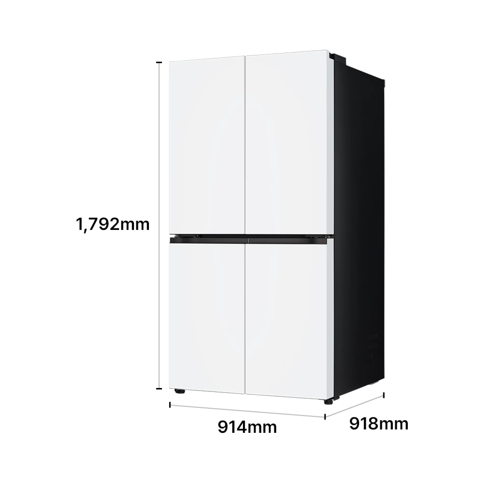 LG 디오스 AI 오브제컬렉션 STEM 베이직 냉장고 860L 1등급