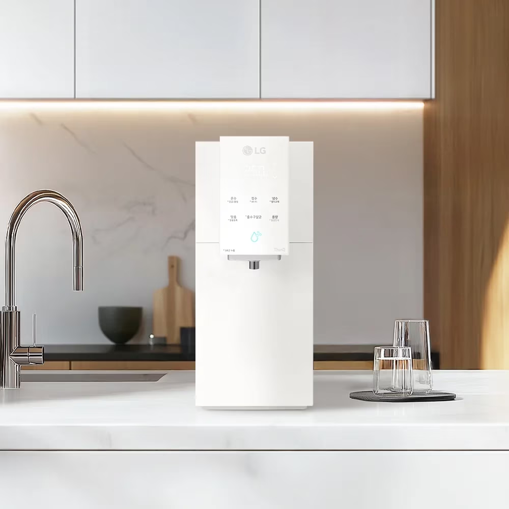 LG 퓨리케어 오브제컬렉션 정수기 WD524VHT (음성인식/맞춤 출수, 냉온정)