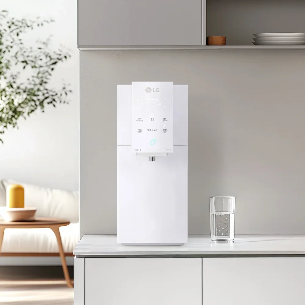 LG 퓨리케어 오브제컬렉션 정수기 WD524VST (음성인식/맞춤 출수, 냉온정)