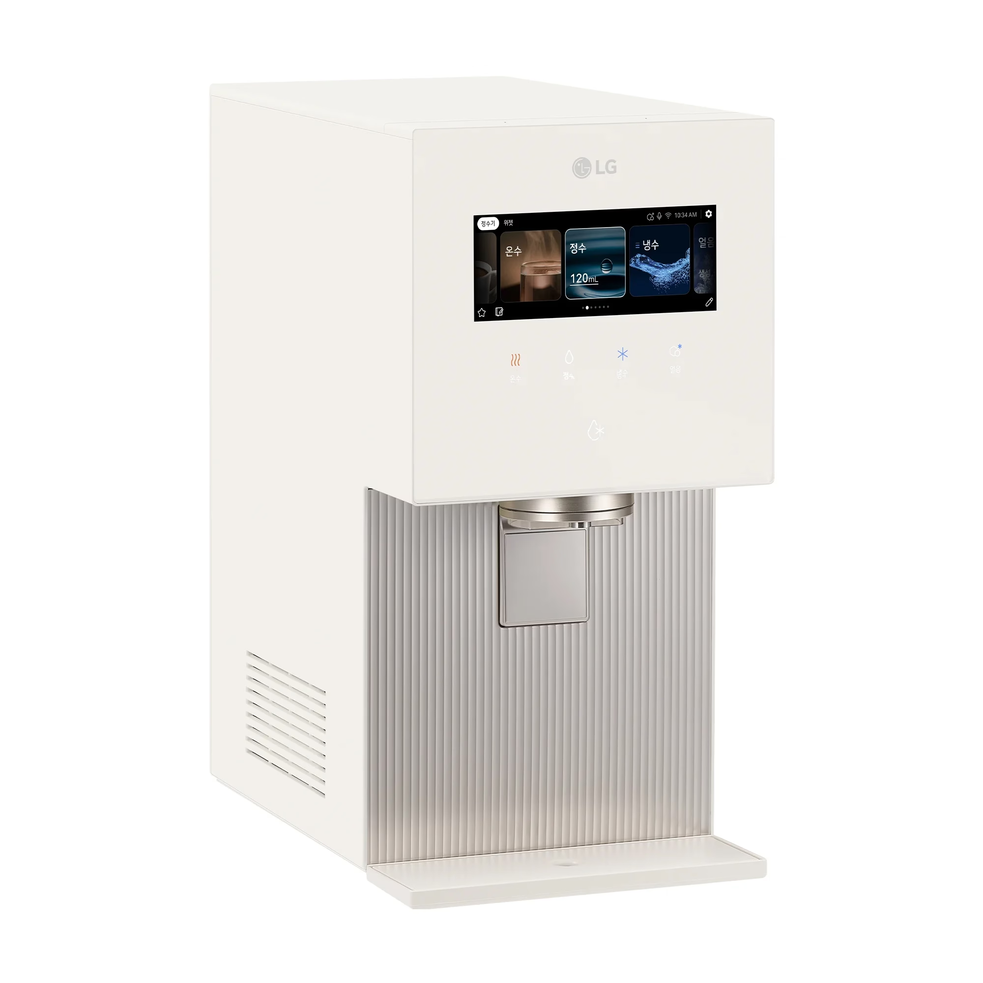 LG 퓨리케어 AI 오브제컬렉션 냉동얼음정수기 WD724RE (음성인식/맞춤 출수, 냉온정, 얼음)