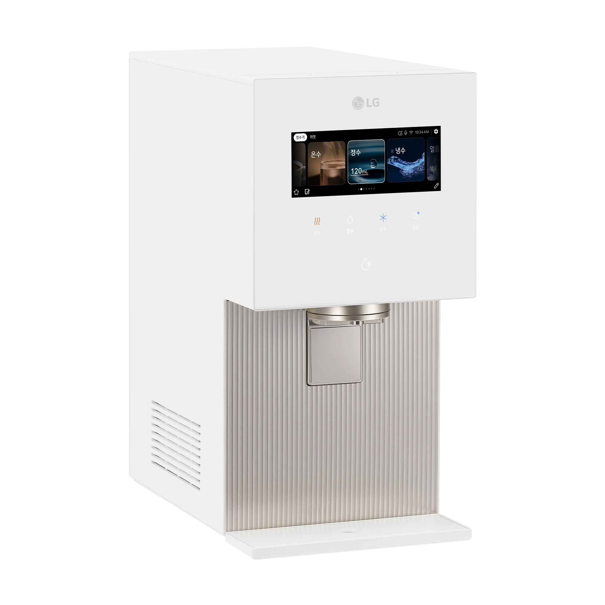 LG 퓨리케어 AI 오브제컬렉션 냉동얼음정수기 WD724RH (음성인식/맞춤 출수, 냉온정, 얼음)
