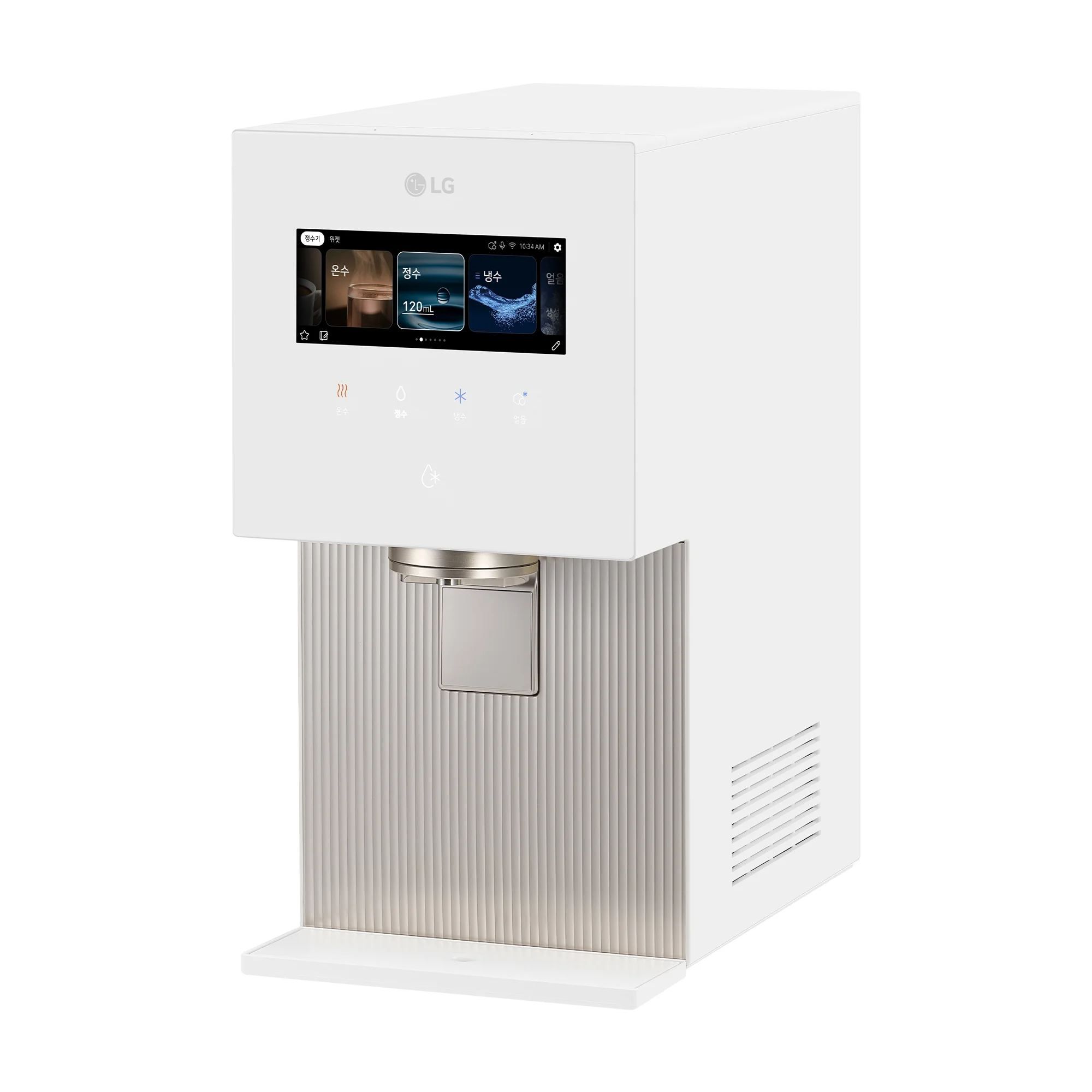 LG 퓨리케어 AI 오브제컬렉션 냉동얼음정수기 WD724RH (음성인식/맞춤 출수, 냉온정, 얼음)