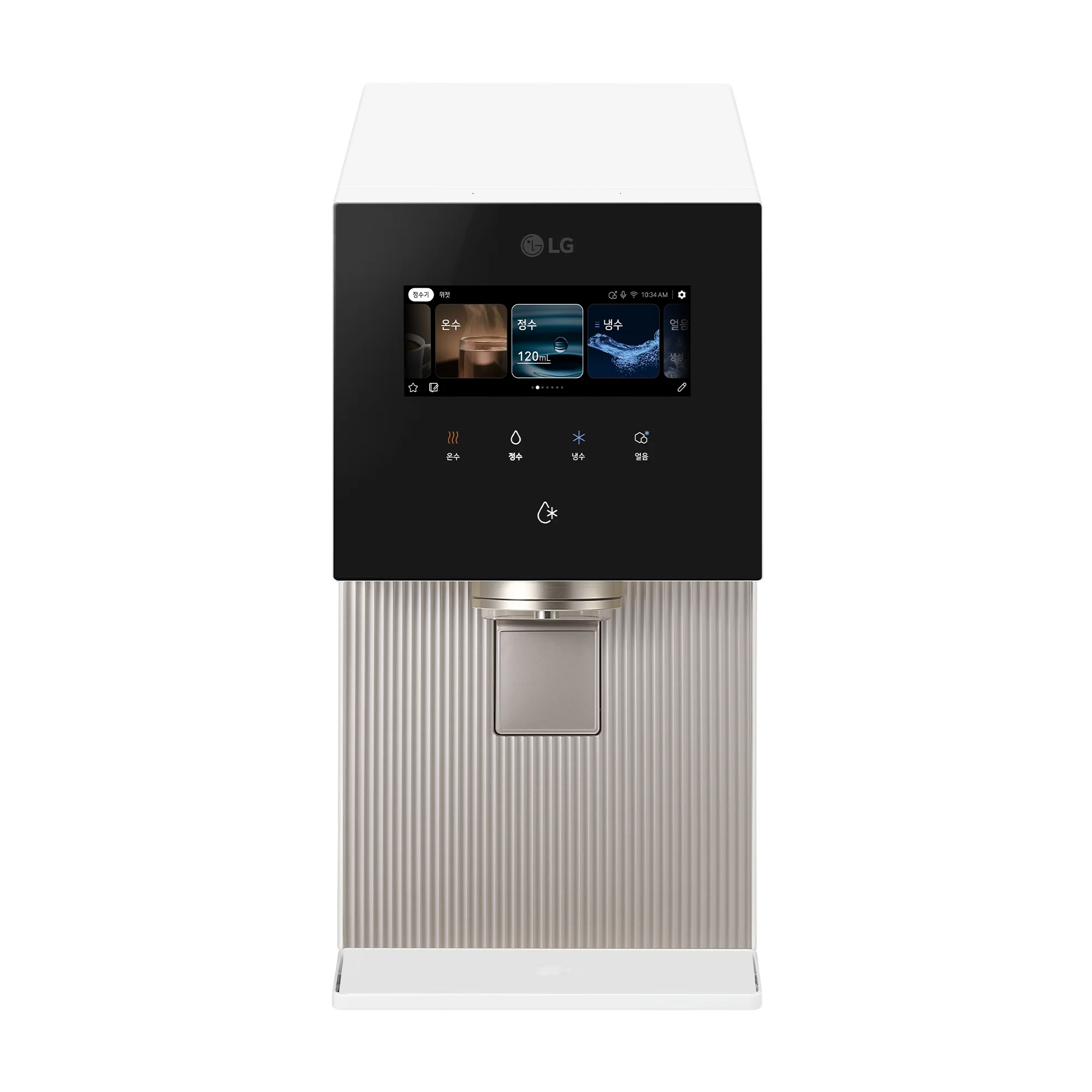 LG 퓨리케어 AI 오브제컬렉션 냉동얼음정수기 WD724RK (음성인식/맞춤 출수, 냉온정, 얼음)