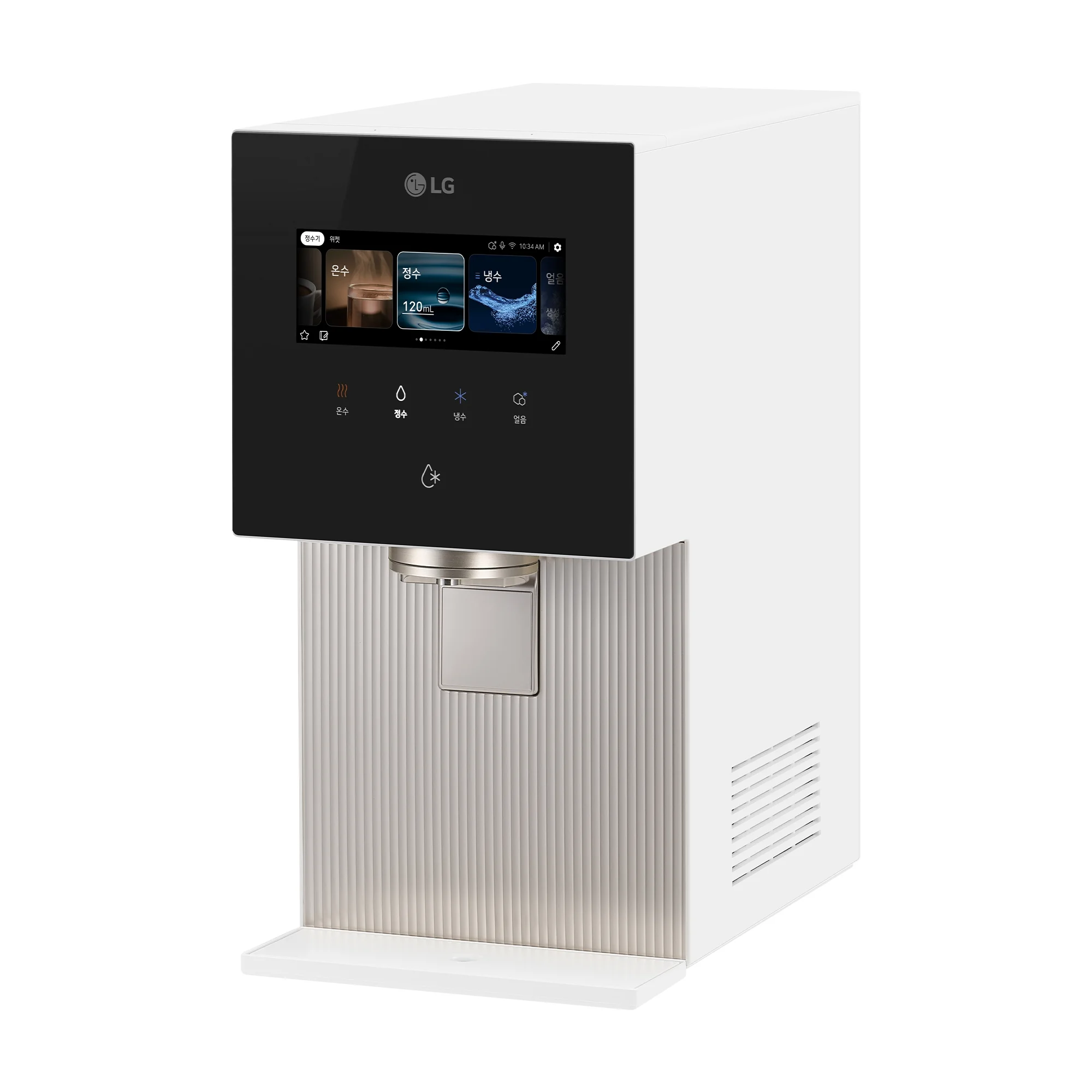 LG 퓨리케어 AI 오브제컬렉션 냉동얼음정수기 WD724RK (음성인식/맞춤 출수, 냉온정, 얼음)